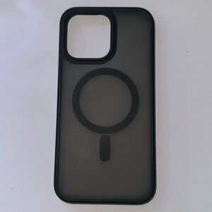 magnetic grey iphone 14 pro max phone case